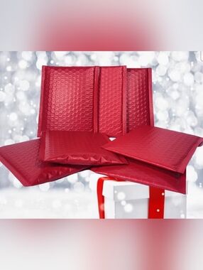 Red Bubble Mailers 12x15 - Qty 15